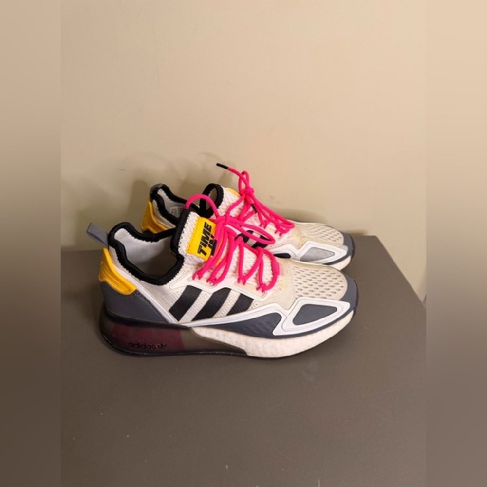 Adidas ZX 2K Boost x Ninja Time In White Gray 2020 Men's 7/Womens 8.5